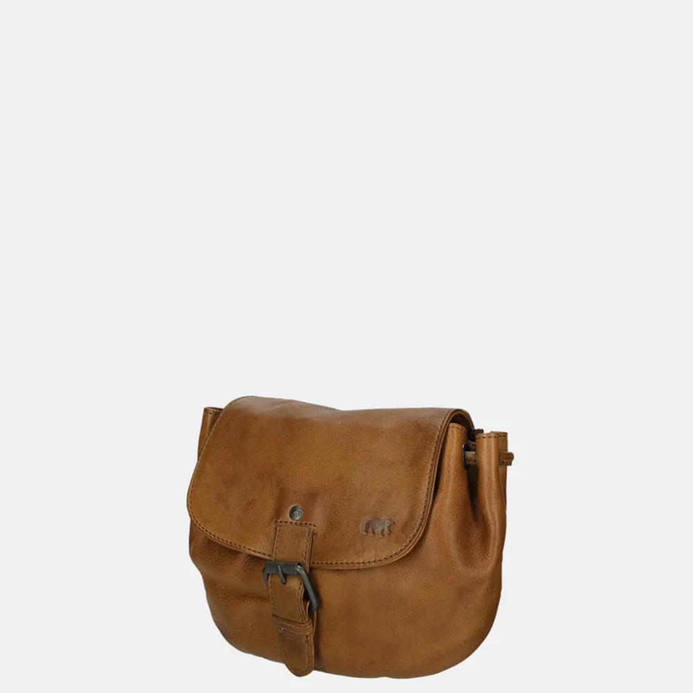Bear Design crossbody tas cognac bij Duifhuizen