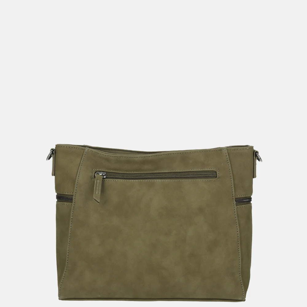 Enrico Benetti Roxy crossbody tas olijfgroen bij Duifhuizen