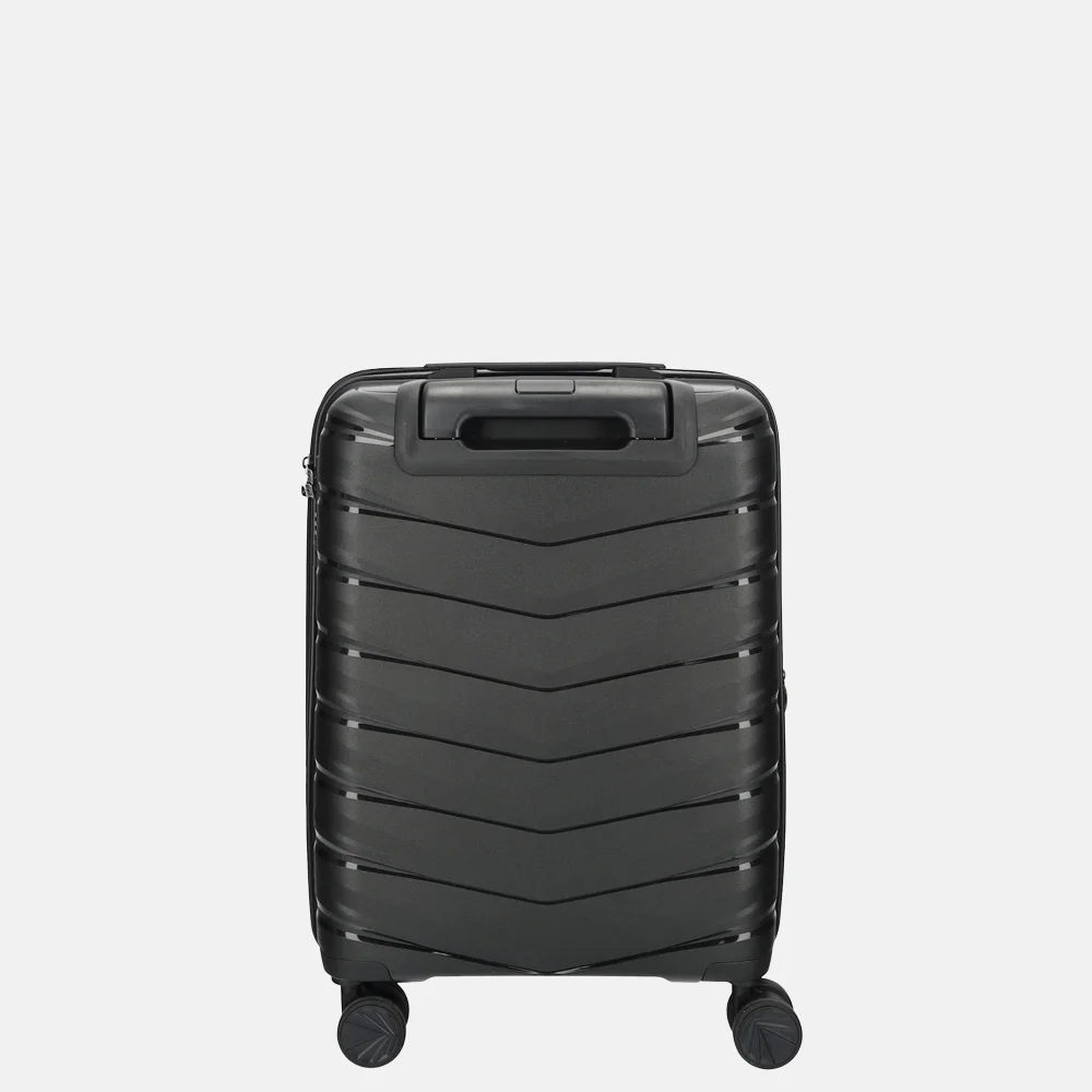 Enrico Benetti San Francisco handbagage koffer 55cm black bij Duifhuizen