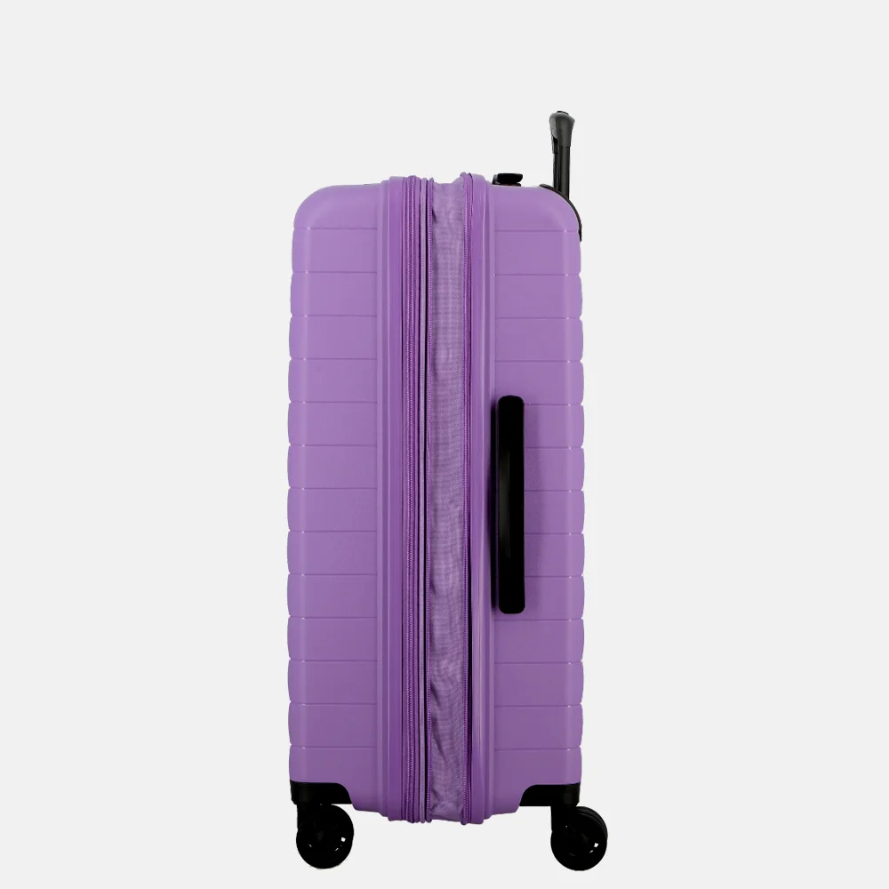 Jump  Striper reiskoffer 77 cm expandable lavendel bij Duifhuizen