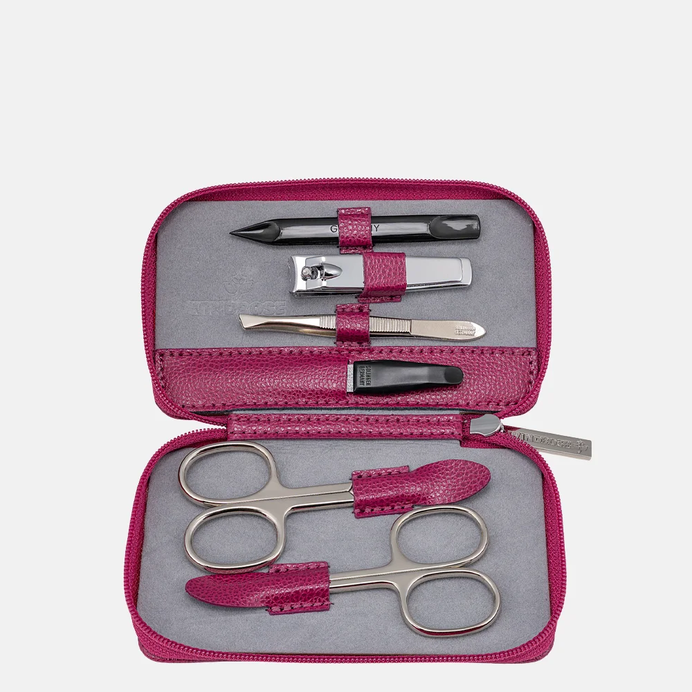 Windrose manicure etui violet bij Duifhuizen