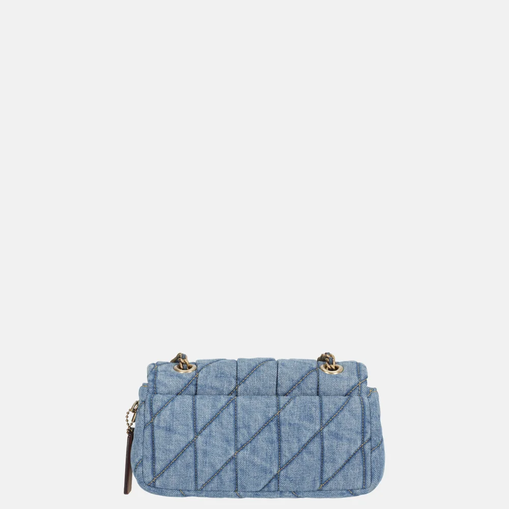 Coach Tabby Quilted schoudertas 20' indigo bij Duifhuizen