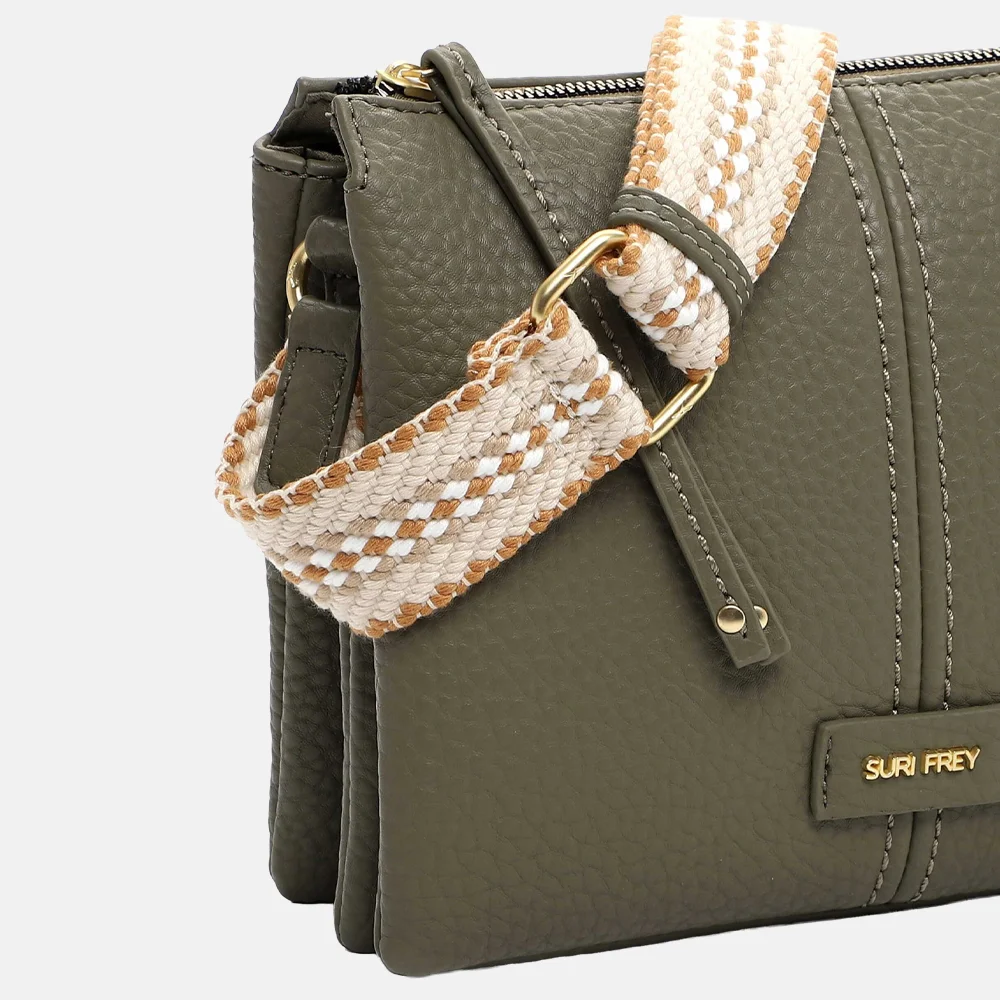 Suri Frey crossbody tas khaki bij Duifhuizen