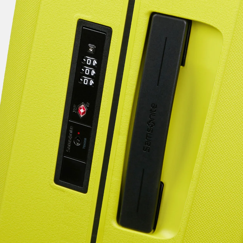 Samsonite Essens handbagage koffer 55 cm lime bij Duifhuizen