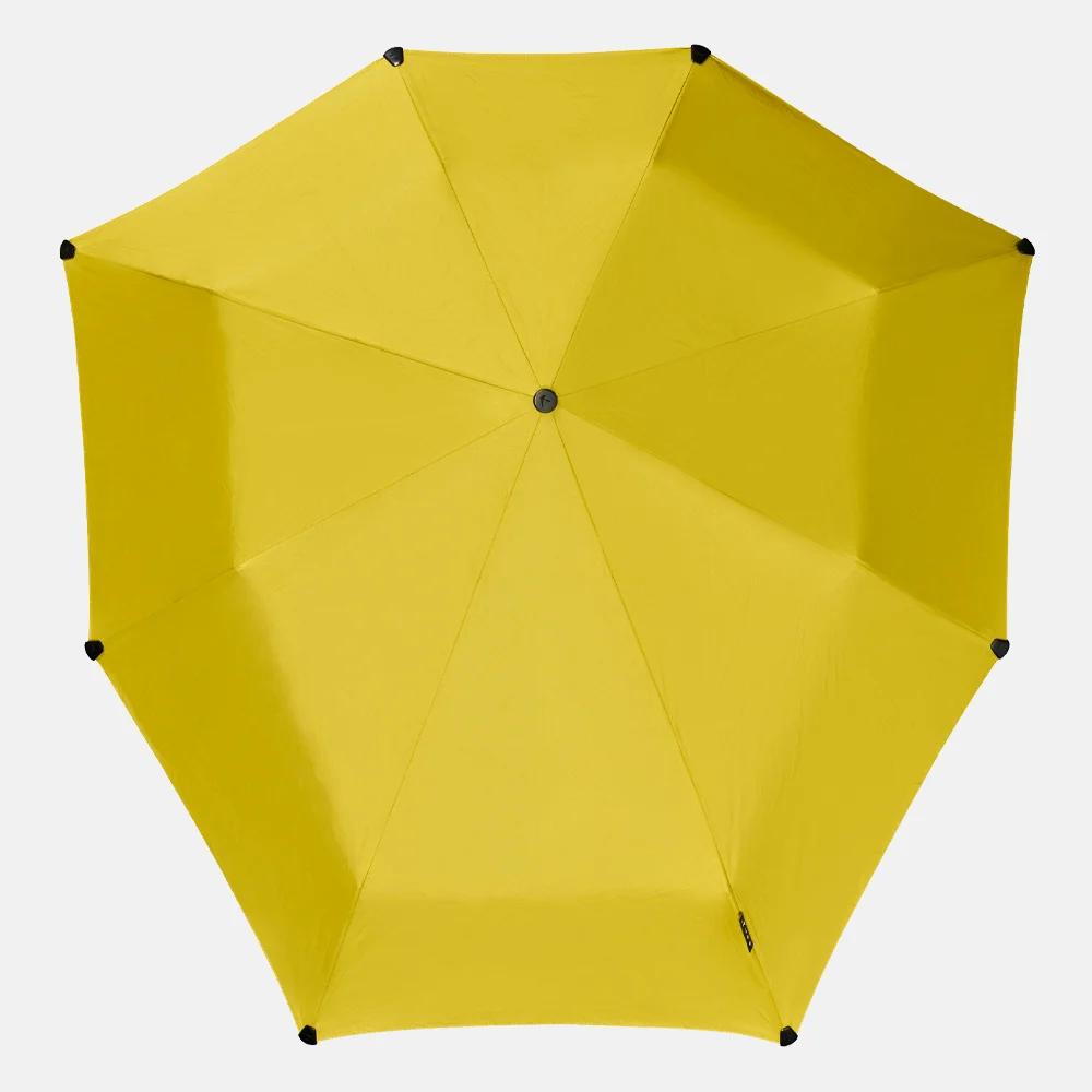 Senz automatic opvouwbare paraplu super lemon bij Duifhuizen