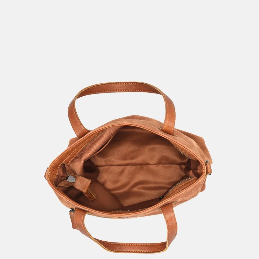 Bear Design handtas cognac bij Duifhuizen