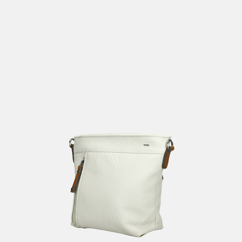Berba Chamonix crossbody tas pebble bij Duifhuizen