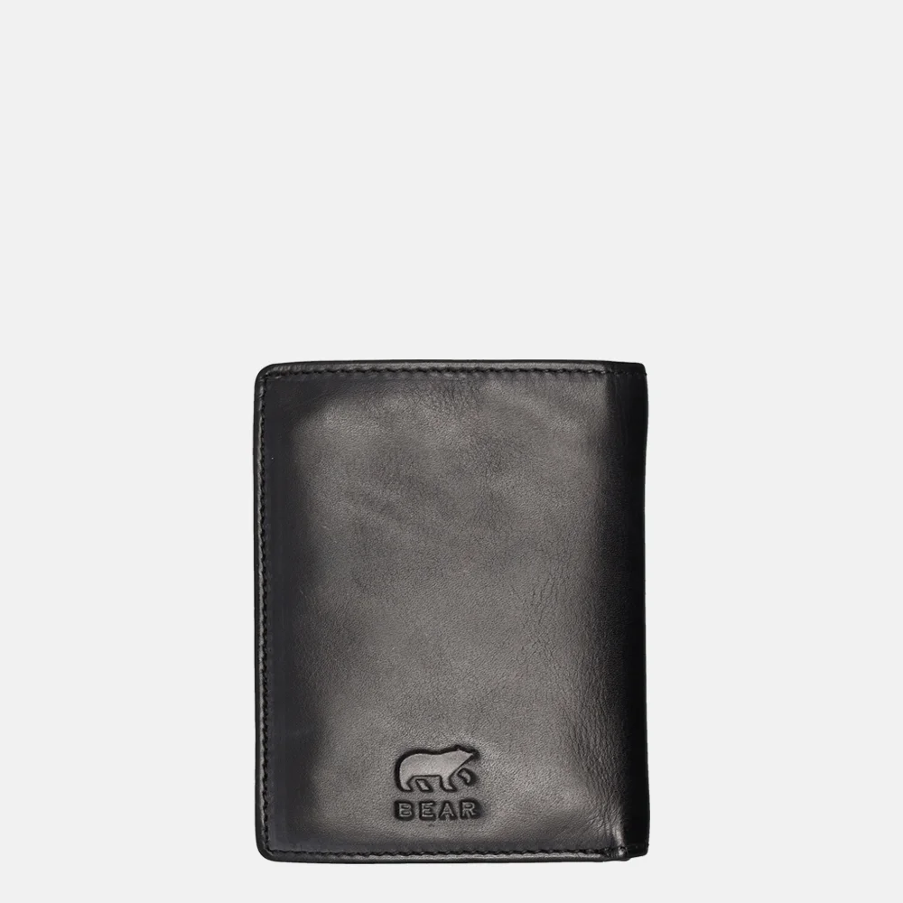 Bear Design billfold black bij Duifhuizen