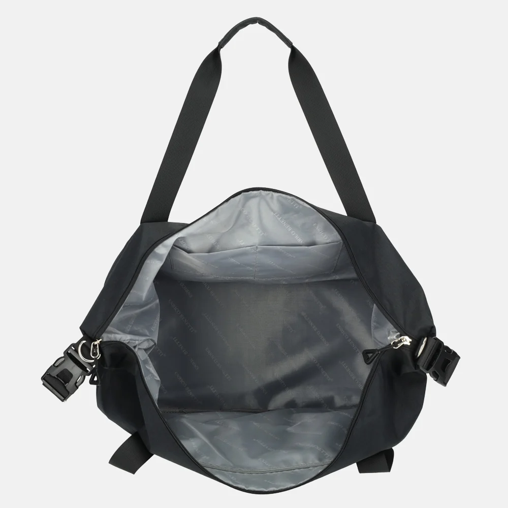 Enrico Benetti Luzern weekendtas/sporttas 55 cm black bij Duifhuizen