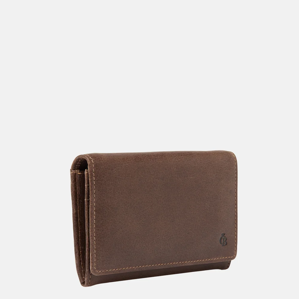 Castelijn en Beerens Canyon portemonnee mocca bij Duifhuizen