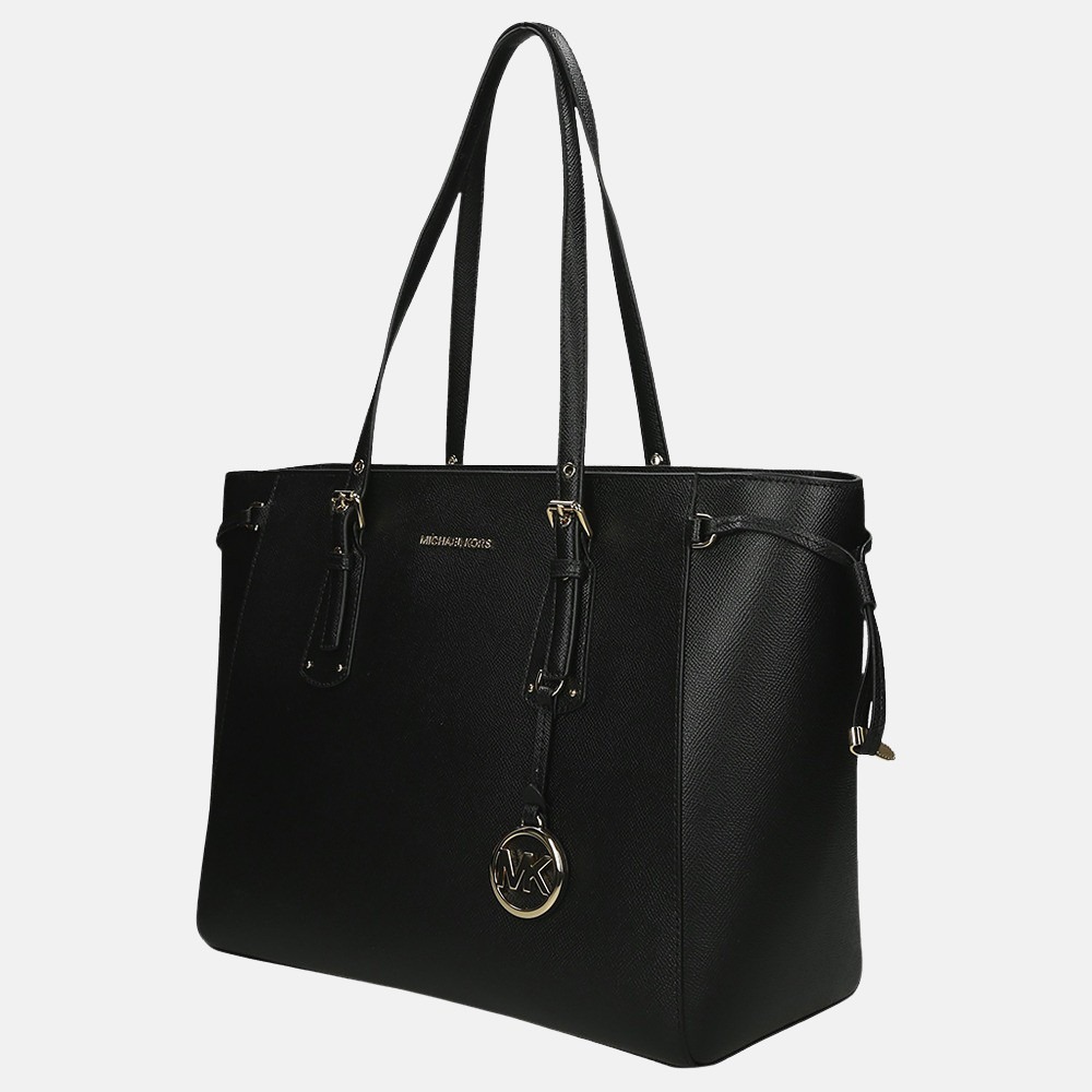 Michael Kors Voyager shopper M black bij Duifhuizen