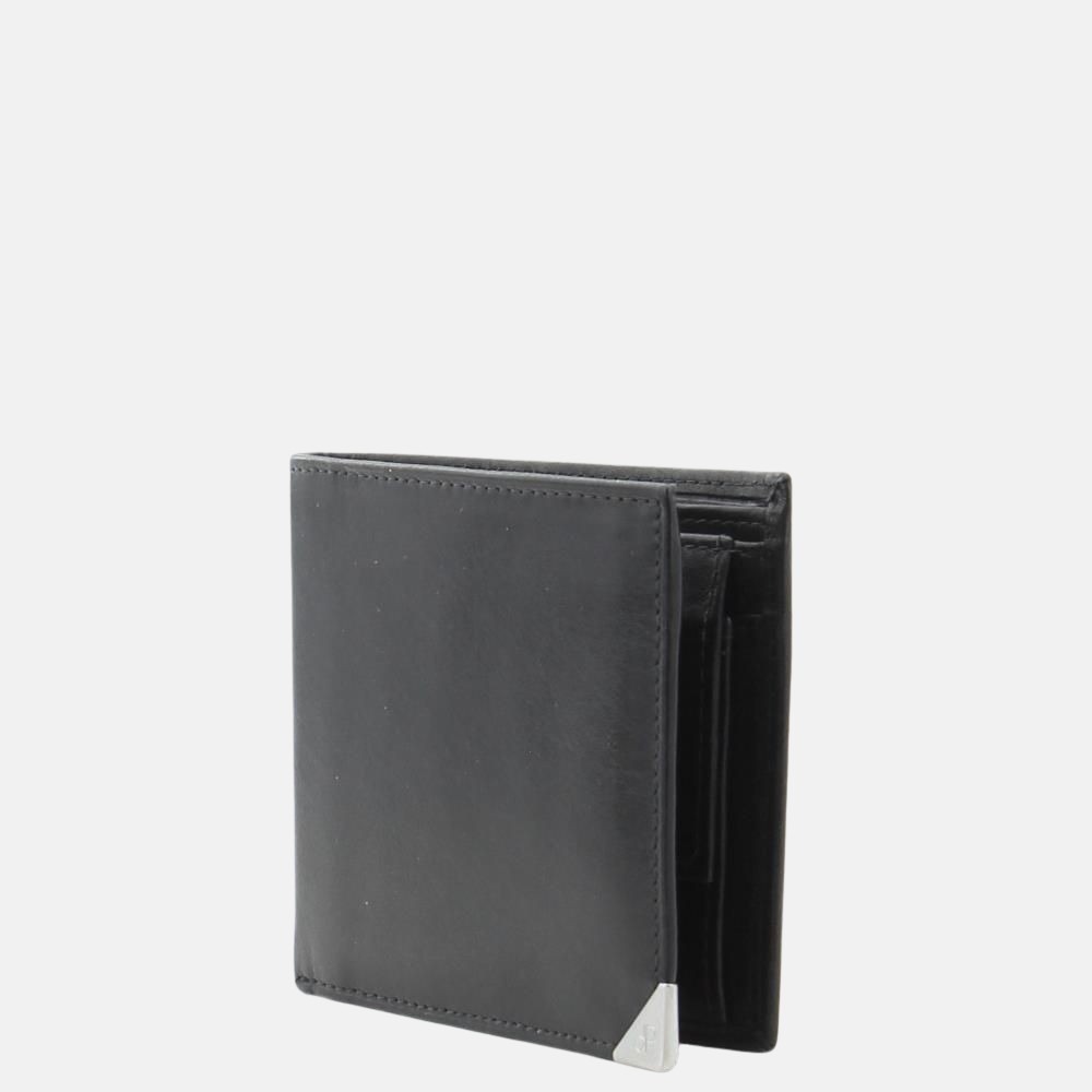 dR Amsterdam Toronto billfold black bij Duifhuizen