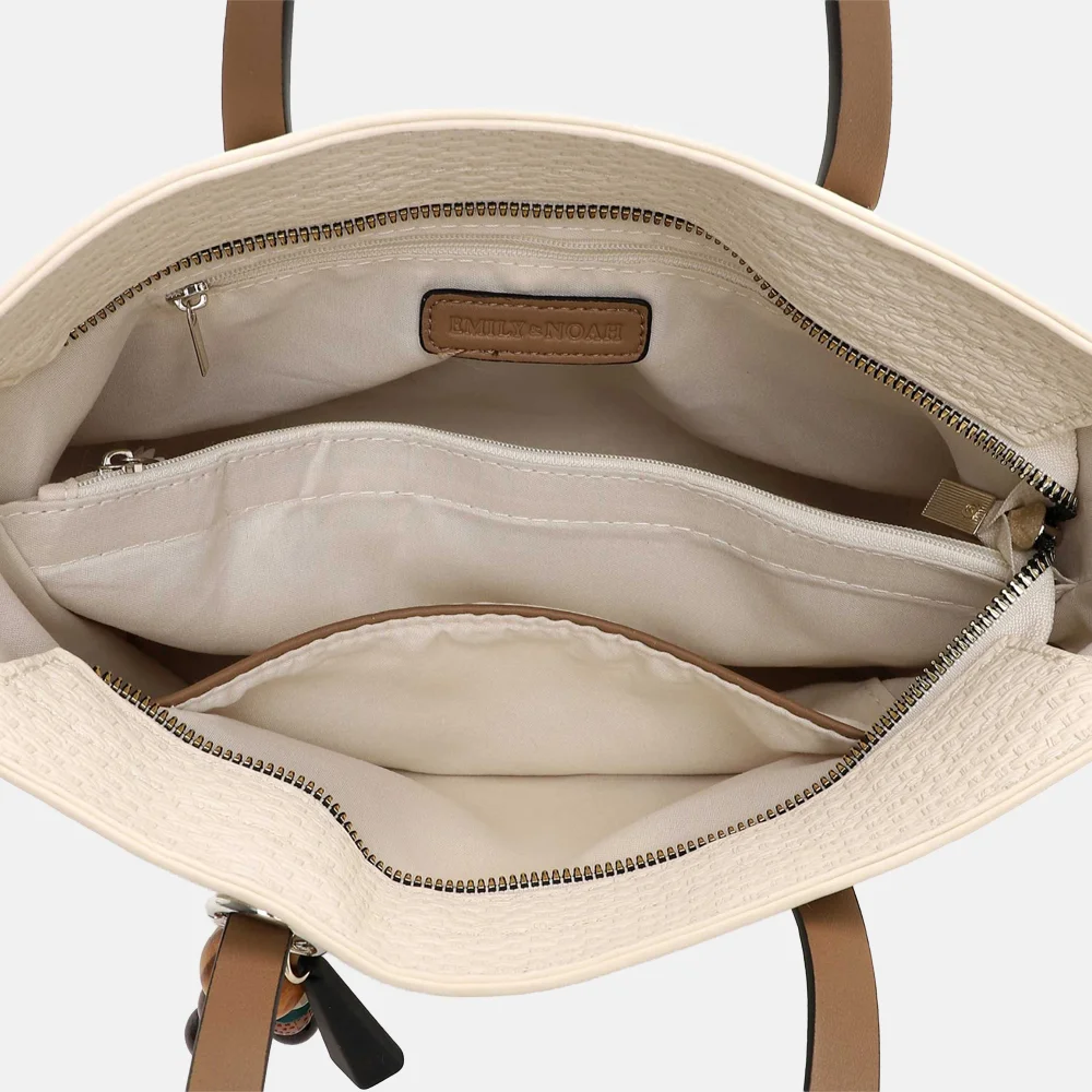 Emily & Noah Johanna handtas S ecru bij Duifhuizen