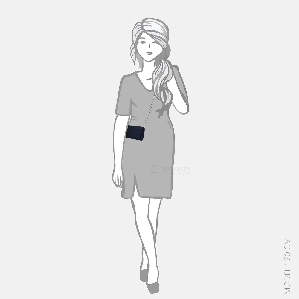 Bulaggi clutch donkerblauw bij Duifhuizen