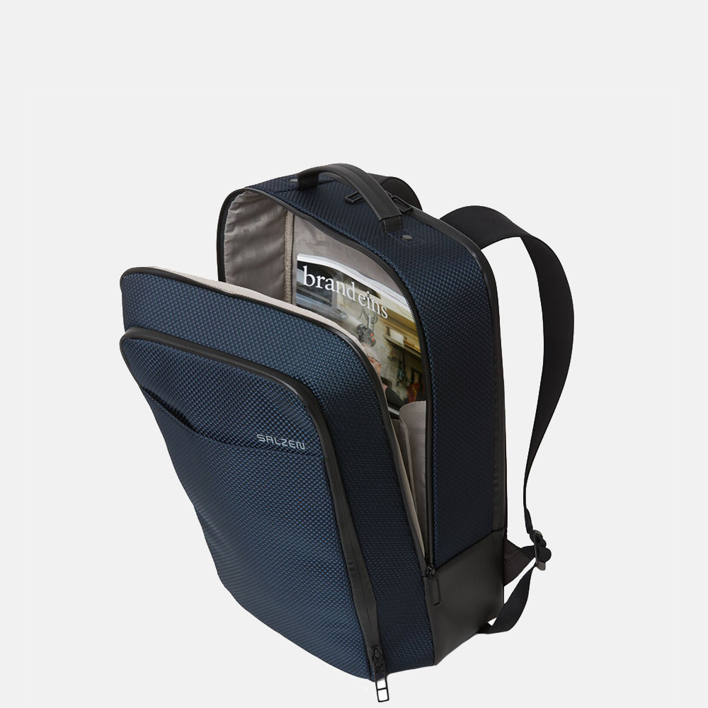 Salzen Originator Business rugzak 16 inch knight blue bij Duifhuizen