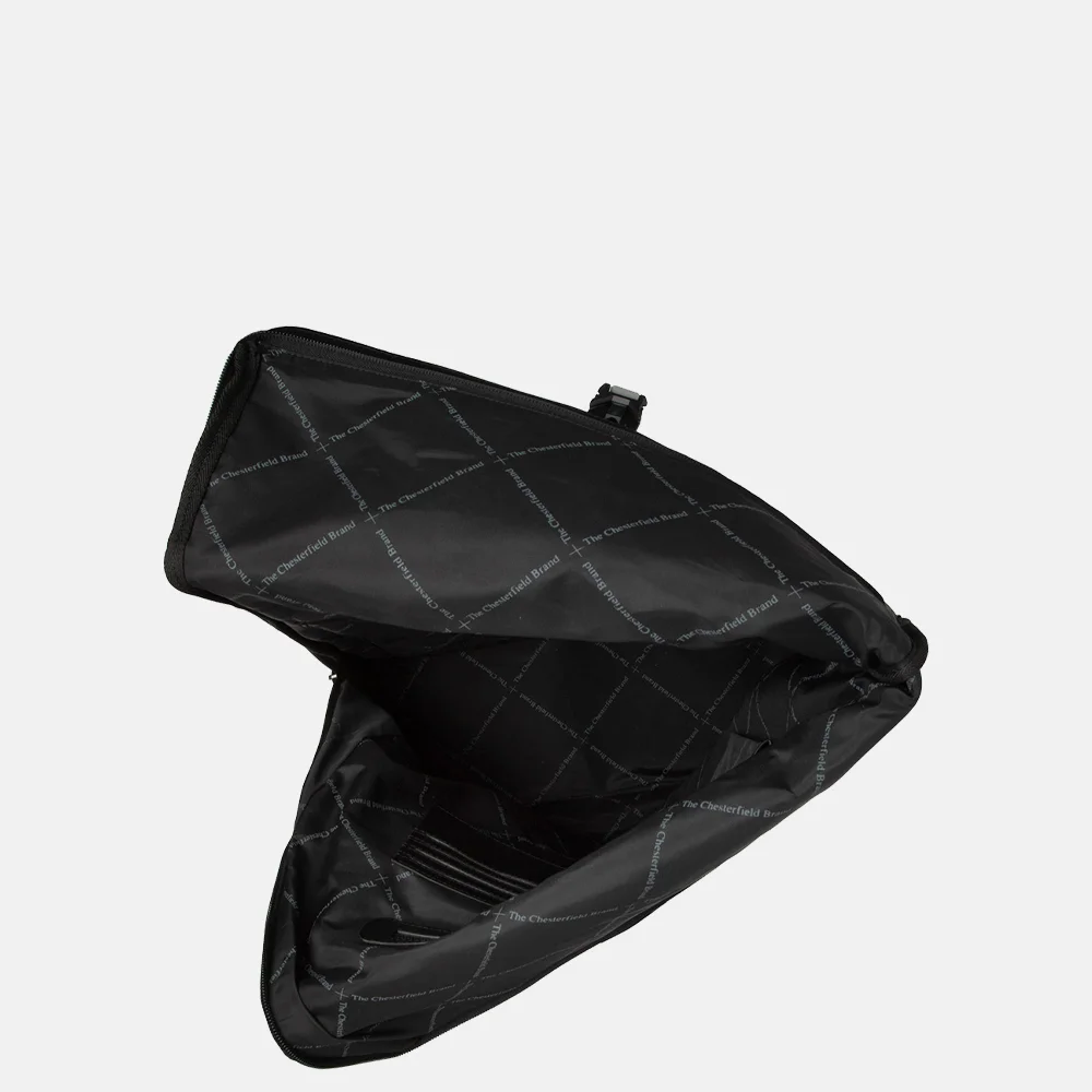 Chesterfield Savona laptoprugzak black bij Duifhuizen