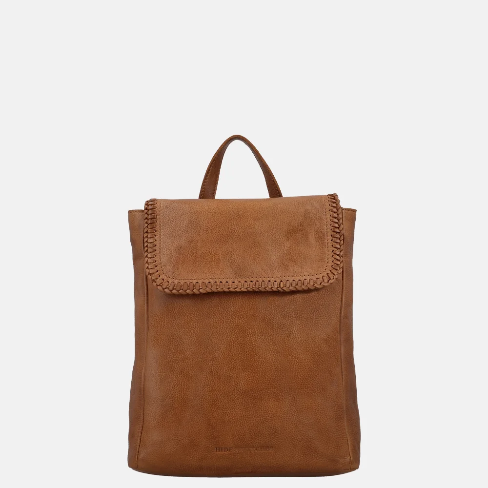 Hide & Stitches Country rugzak camel bij Duifhuizen