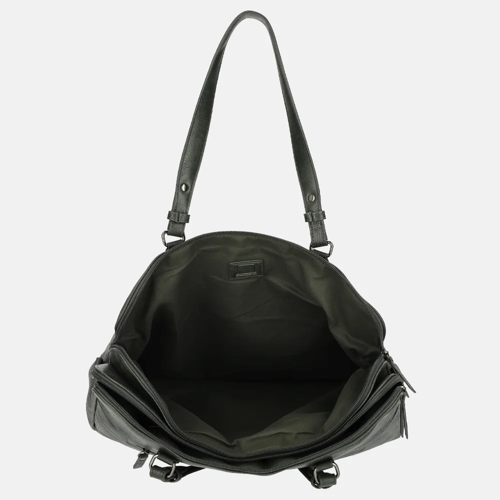 Enrico Benetti Julia shopper olijfgroen bij Duifhuizen