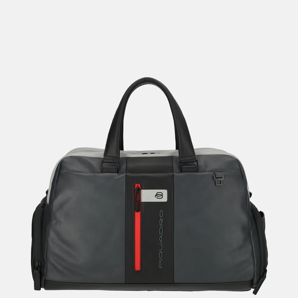 Piquadro Urban weekendtas grey nero bij Duifhuizen