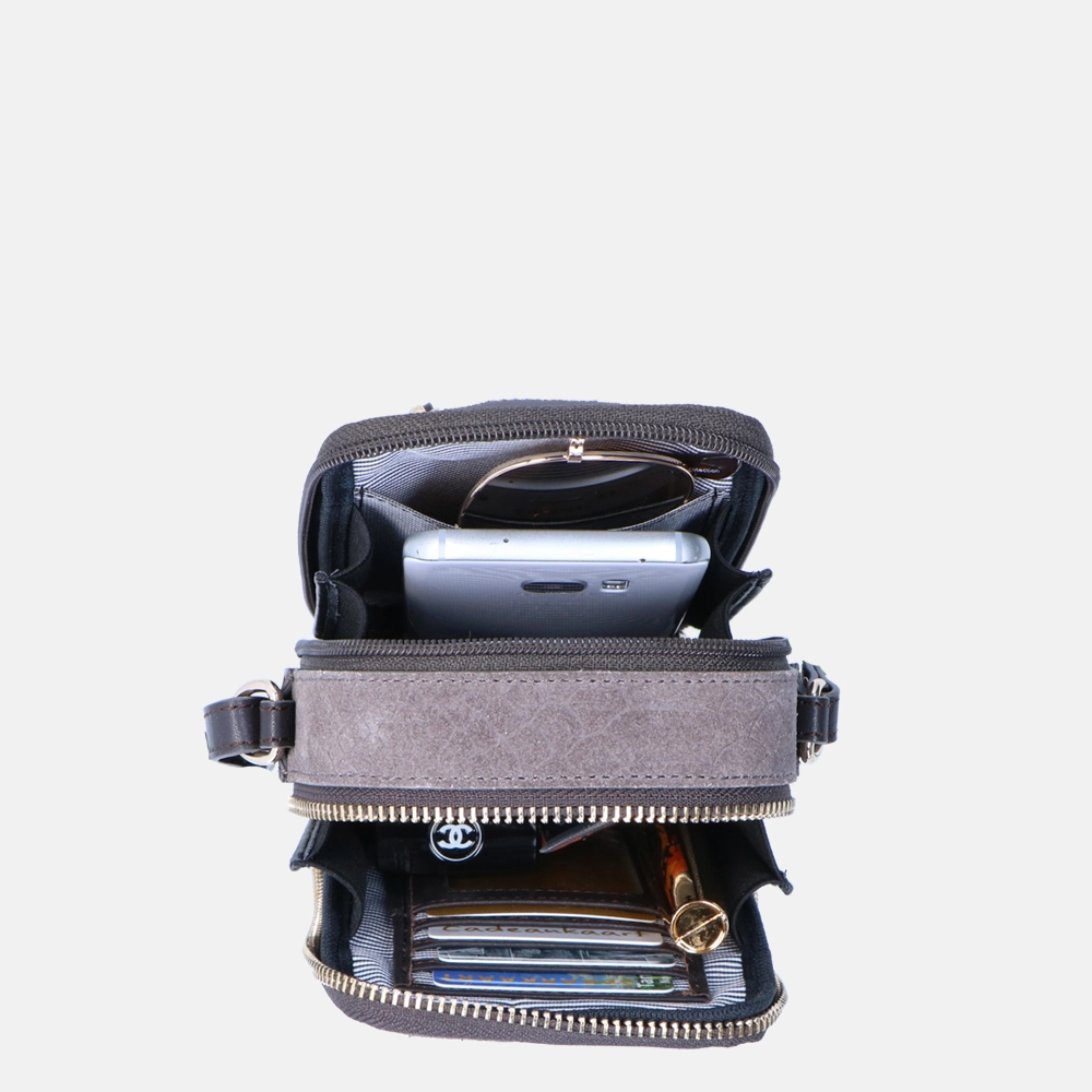Loulou Essentiels Sugar Snake telefoontas stone bij Duifhuizen