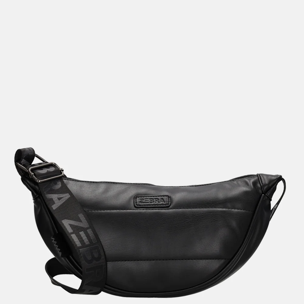 Zebra Trends Evie crossbody tas zwart bij Duifhuizen