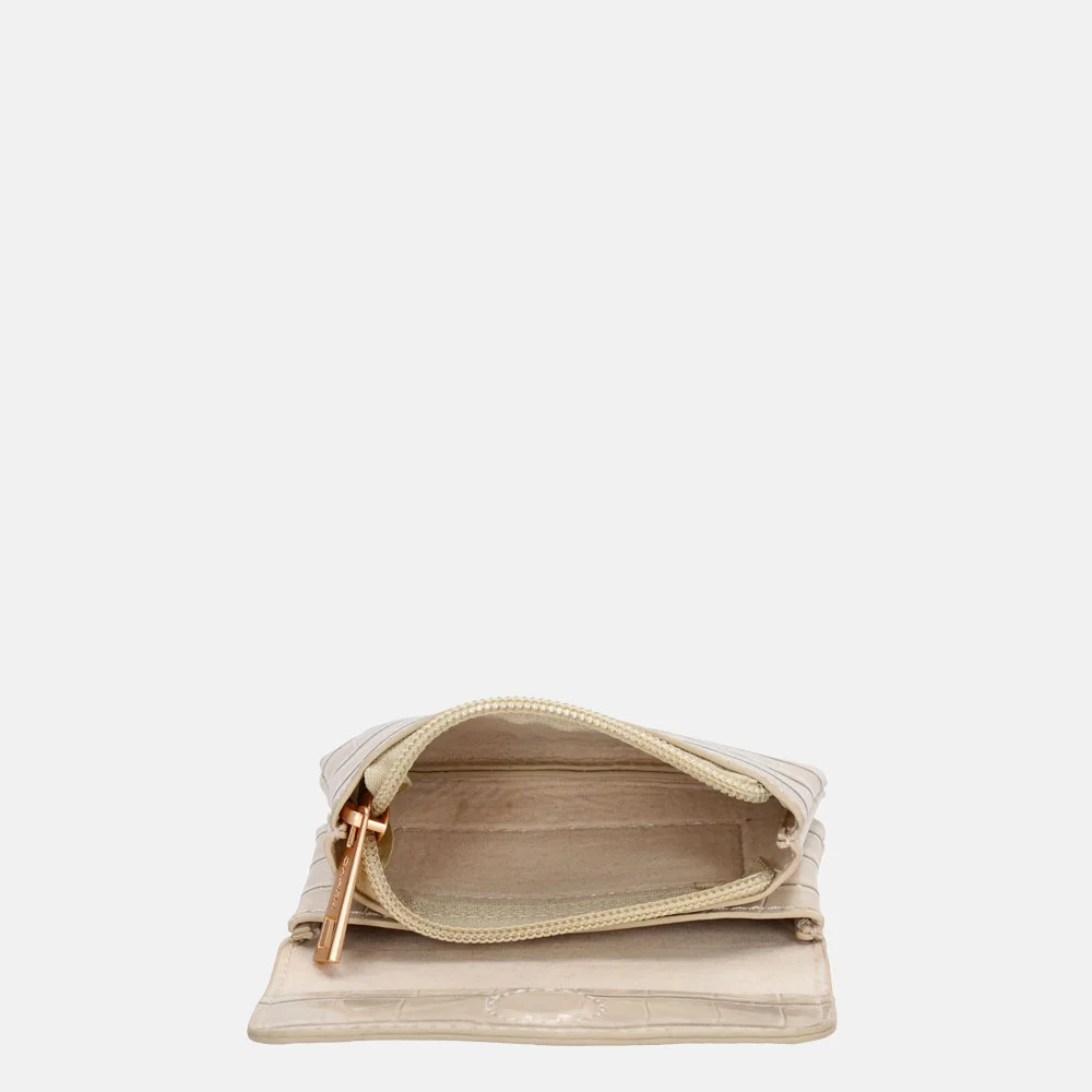 Charm London Knightbridge portemonnee S beige bij Duifhuizen