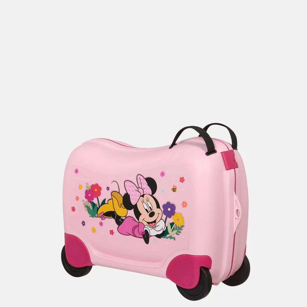 Samsonite Ride-on Disney kinderkoffer minnie flower power bij Duifhuizen