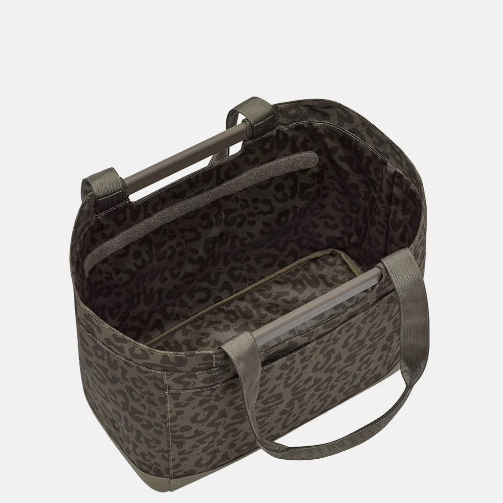 Kapten & Son Vaasa boodschappentas leopard bij Duifhuizen