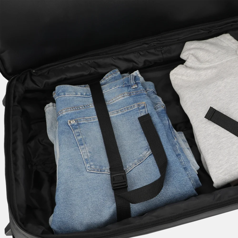 Travelite Basics reistas op wielen 70 cm black bij Duifhuizen