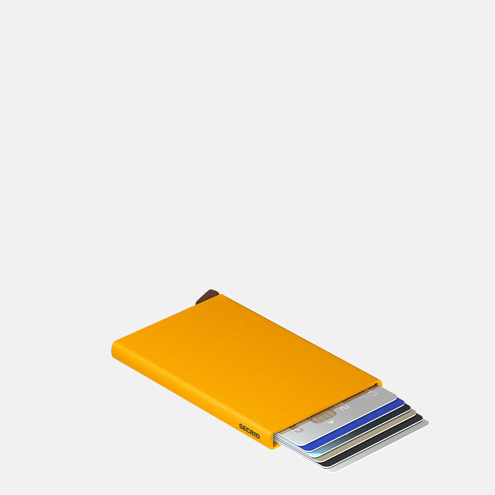 Secrid Cardprotector Powder pasjeshouder ochre bij Duifhuizen