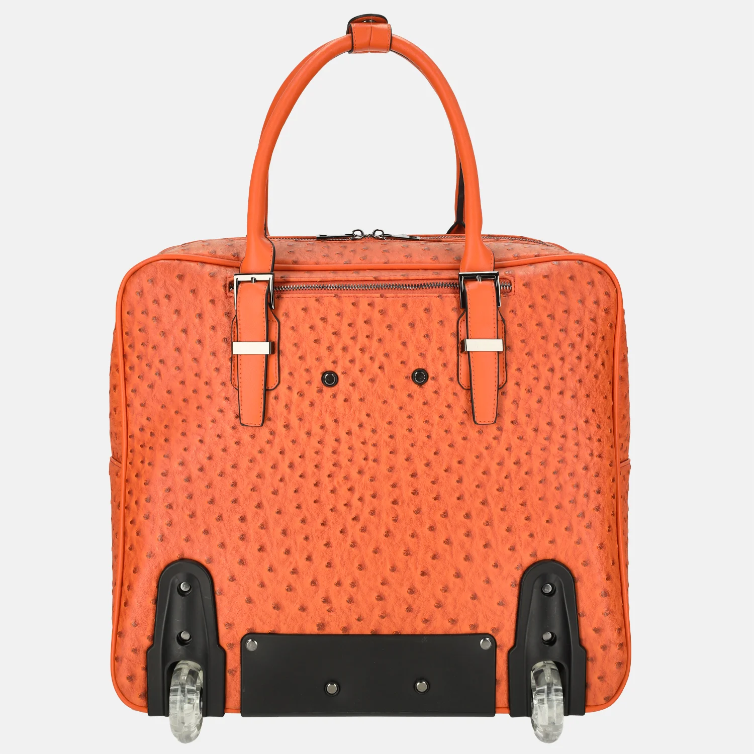 Olivia Lauren business trolley 42 CM 16 inch struis oranje bij Duifhuizen