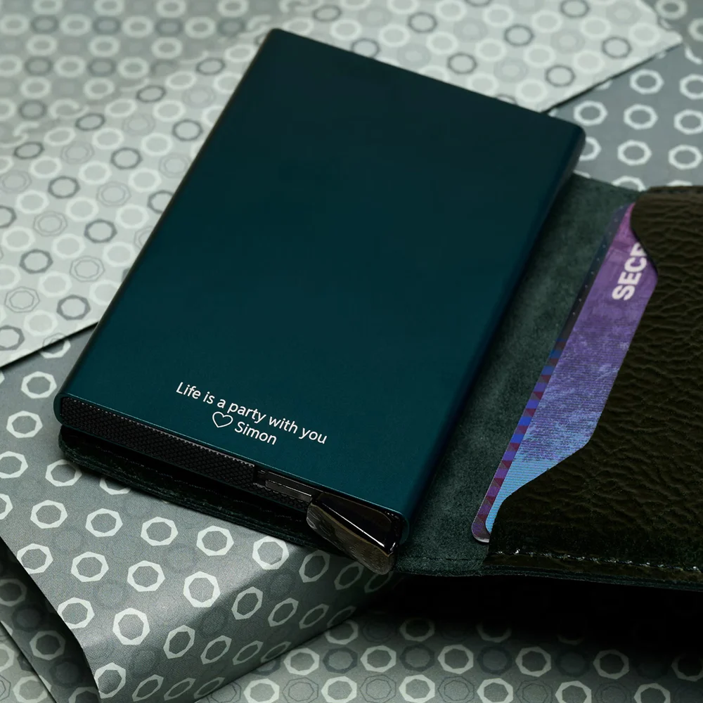 Secrid Premium Miniwallet pasjeshouder Naplak Bottle Green + bij Duifhuizen