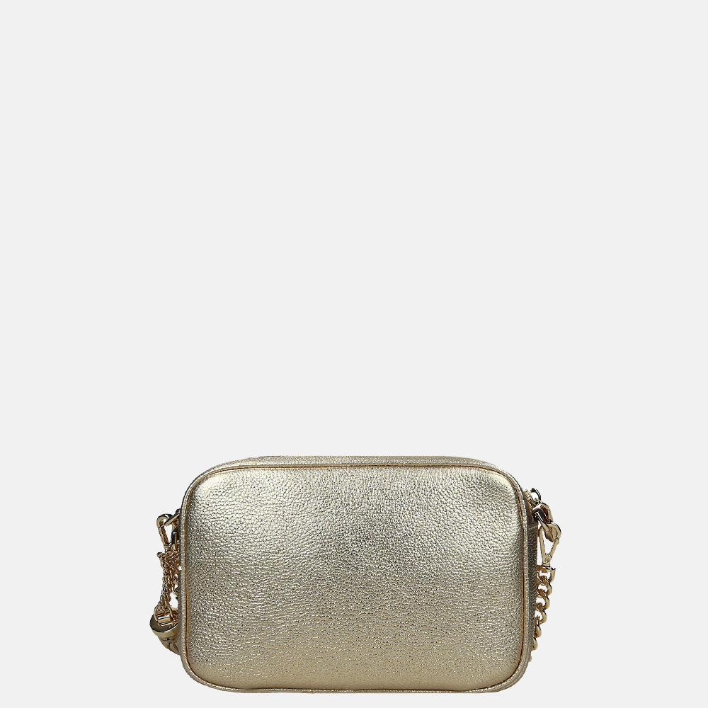 Michael Kors Ginny Camera Bag crossbody tas pale gold bij Duifhuizen