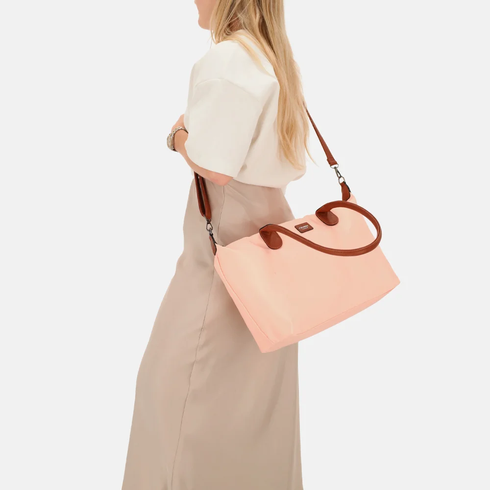 Charm London Buckingham shopper L soft pink bij Duifhuizen