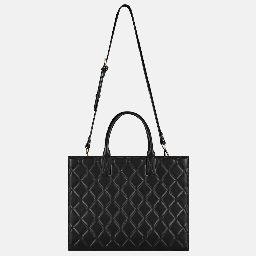 Nikkie Mayda diamand shopper black bij Duifhuizen