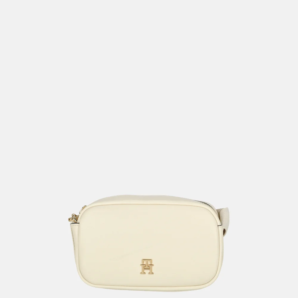 Tommy Hilfiger Logotape crossbody tas soft cream