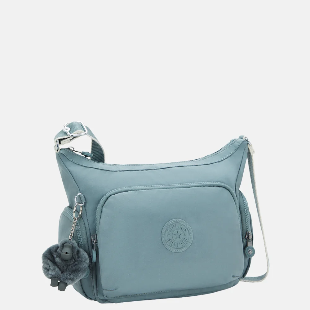 Kipling GABB schoudertas S relaxed grey  bij Duifhuizen