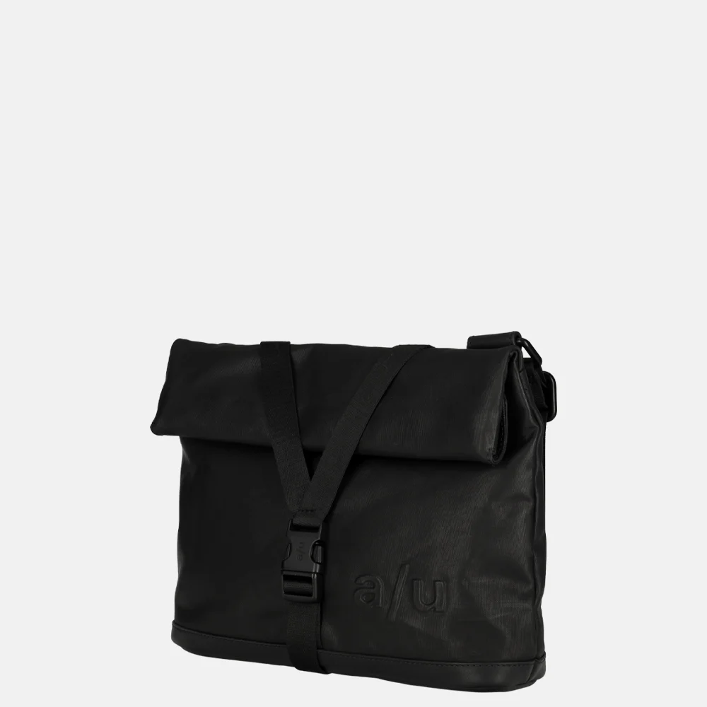 Aunts and Uncles Japan Yao rolltop crossbody tas black bij Duifhuizen