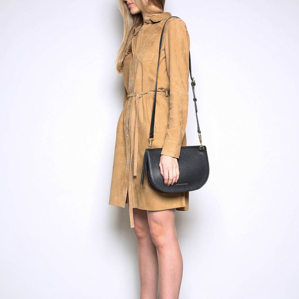 Smaak Amsterdam Silke crossbody tas black bij Duifhuizen