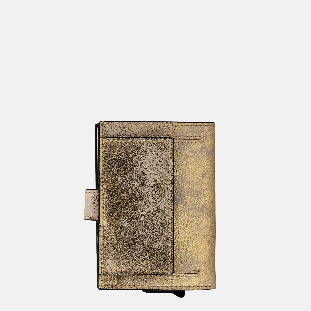 Charm London Metallic pasjeshouder goud bij Duifhuizen