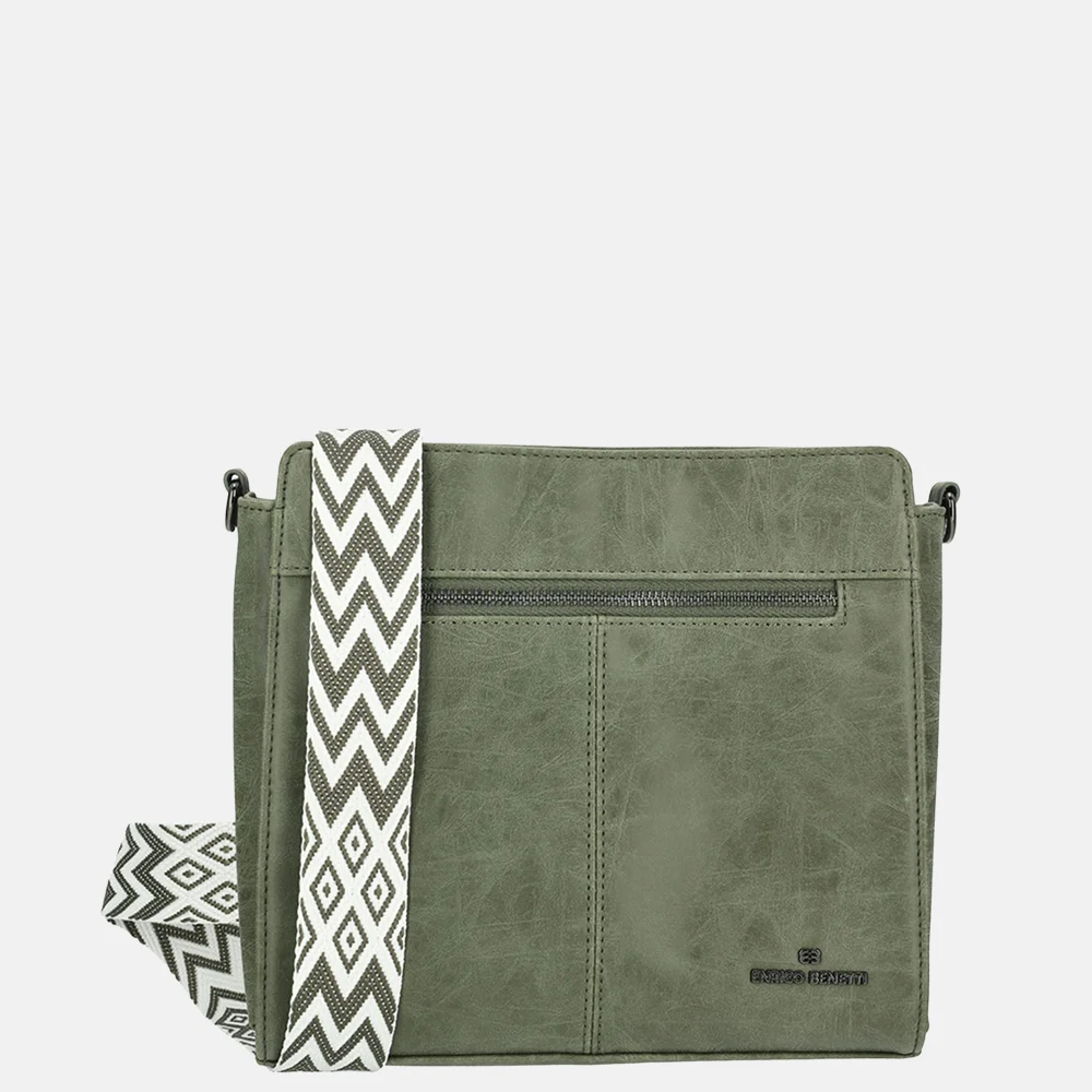 Enrico Benetti Stacey crossbody tas olijfgroen