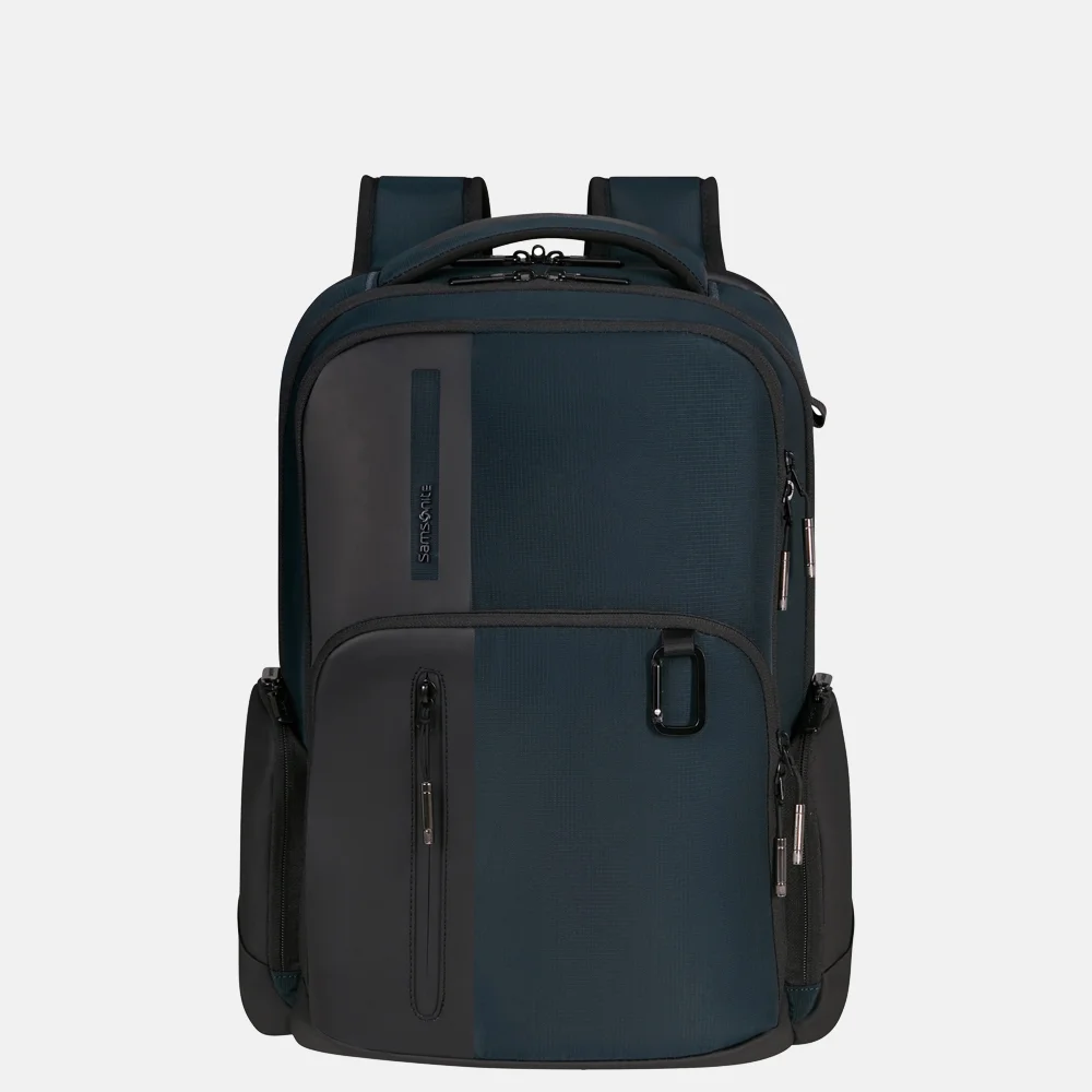 Samsonite Biz2go rugzak 15 inch deep blue bij Duifhuizen