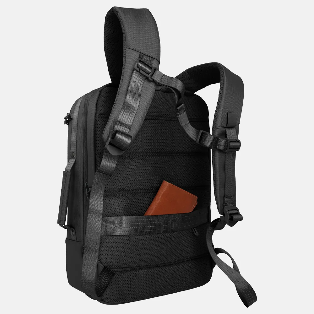 Travelite Workfloow laptoprugzak 15 inch L black bij Duifhuizen