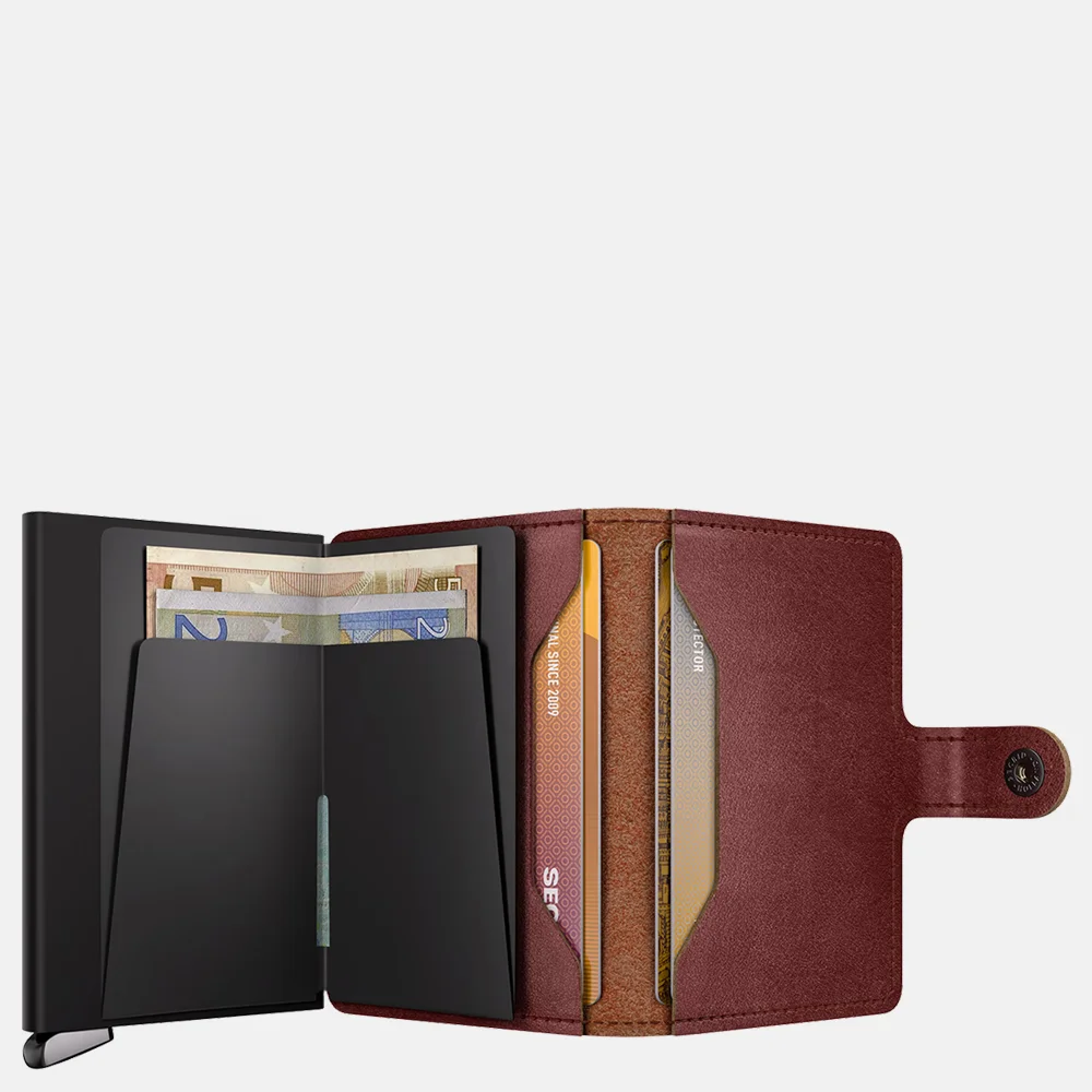 Secrid Premium Miniwallet pasjeshouder Basco Brown + bij Duifhuizen