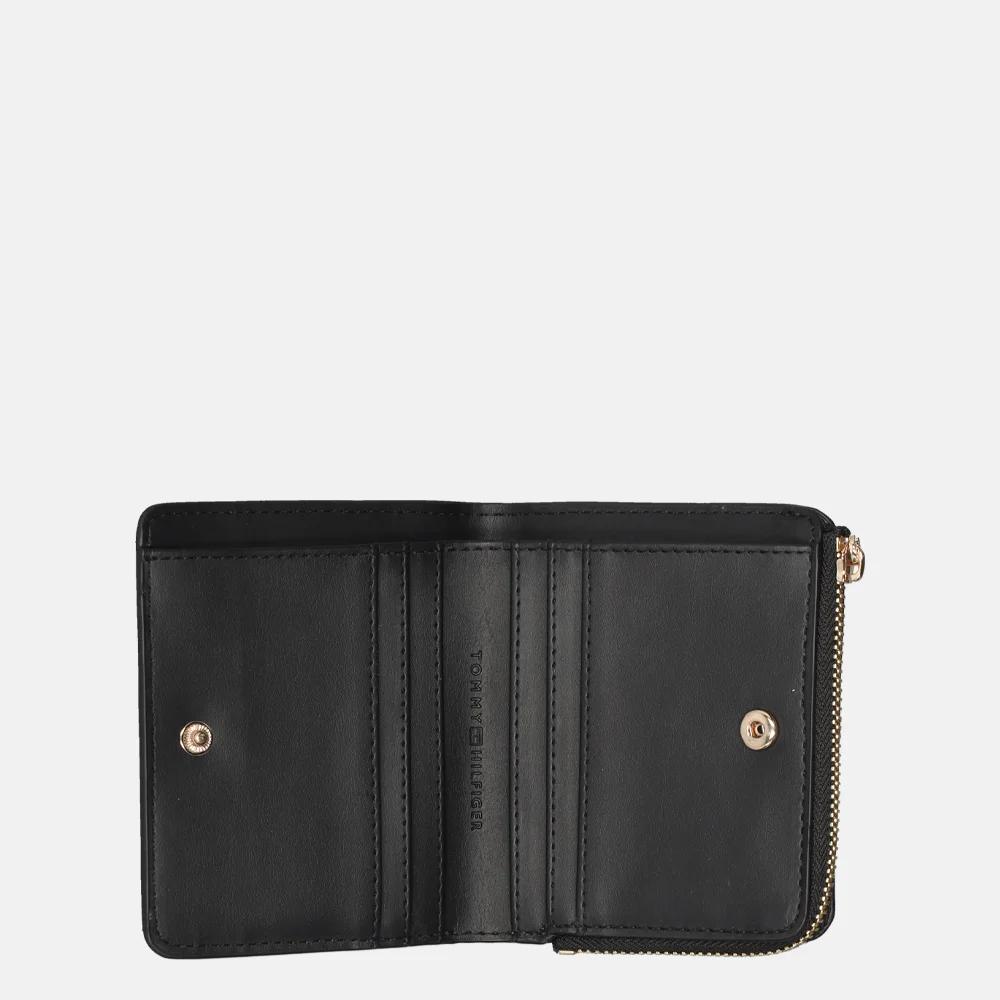 Tommy Hilfiger Flag portemonnee black bij Duifhuizen
