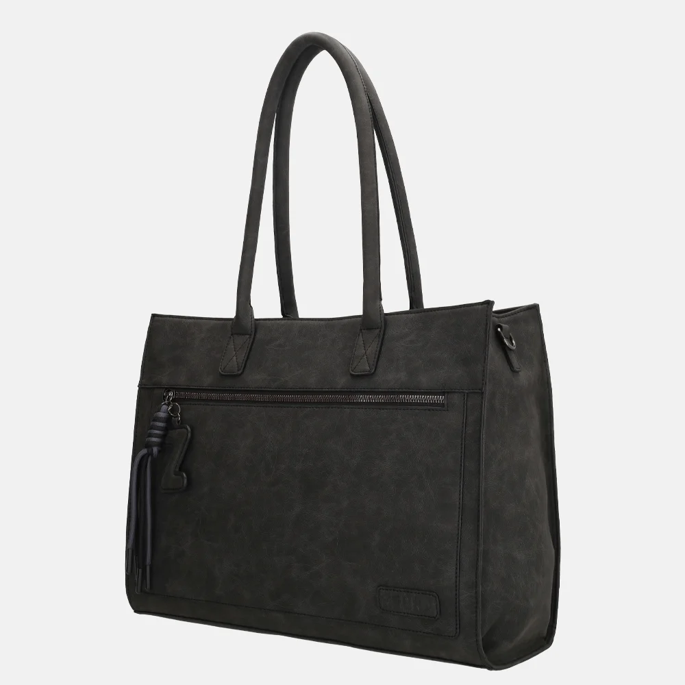 Zebra Trends Rosalyn laptopshopper 14 inch zwart bij Duifhuizen