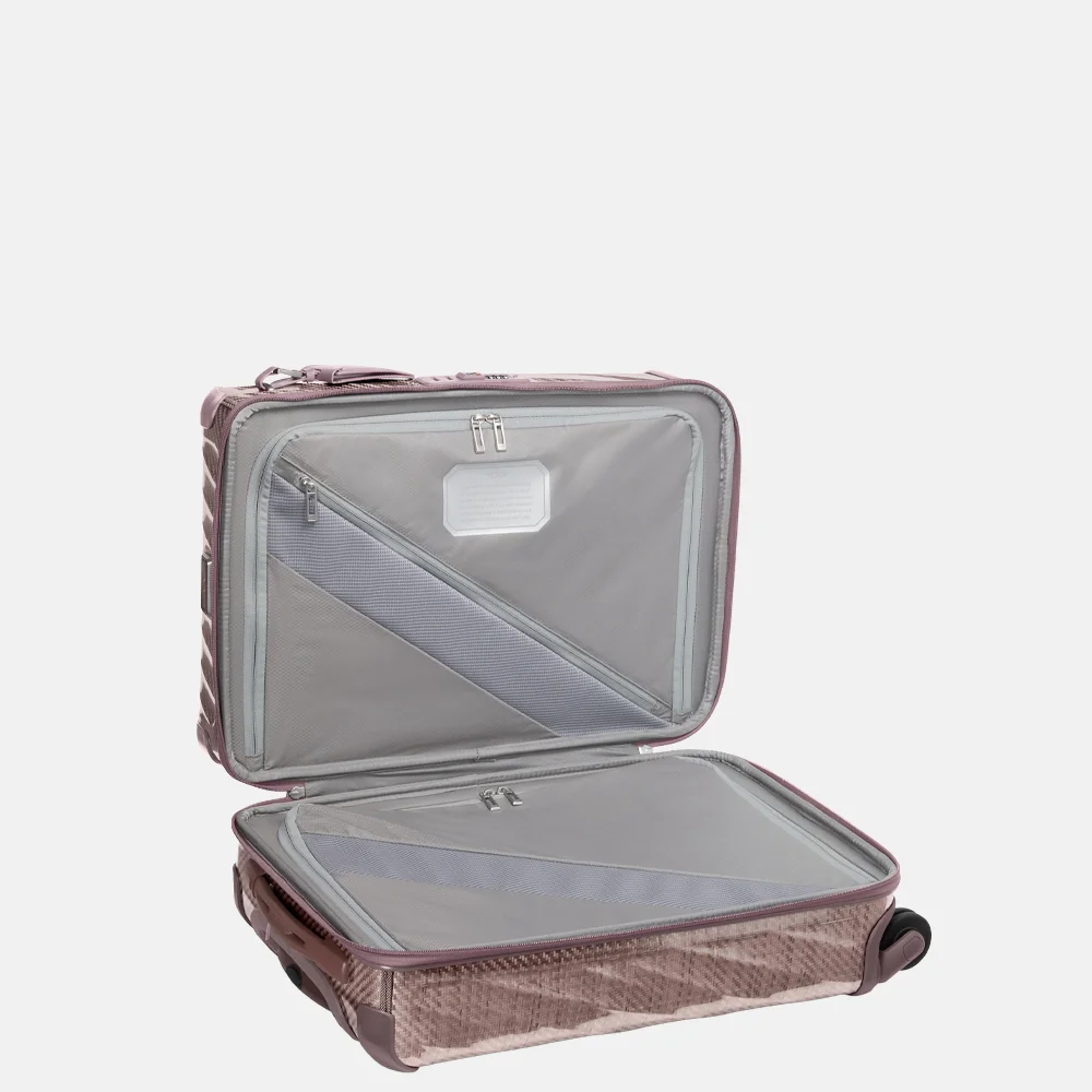 Tumi 19 Degree Lite International handbagage koffer 55cm titanium bij Duifhuizen