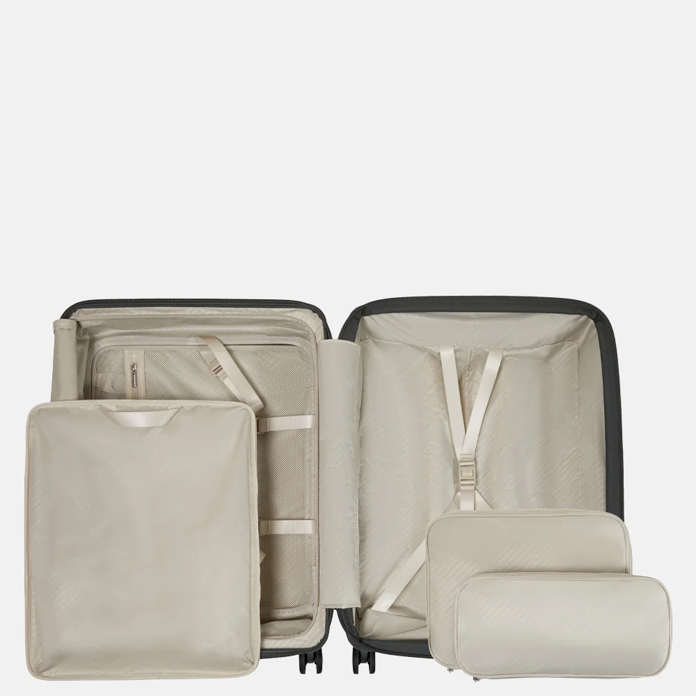Samsonite Paralux HS Spinner reiskoffer expendable 67 cm olive bij Duifhuizen
