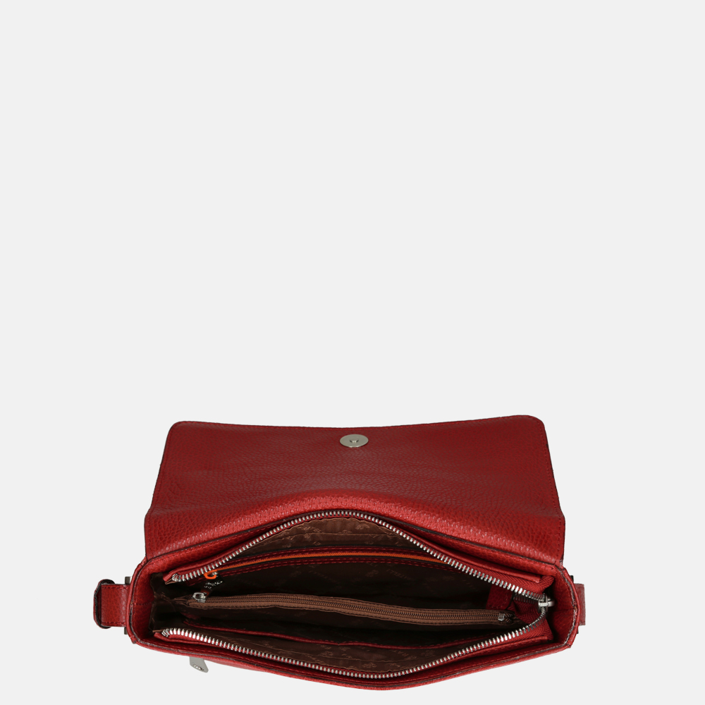 Gigi Fratelli Romance crossbody tas red bij Duifhuizen
