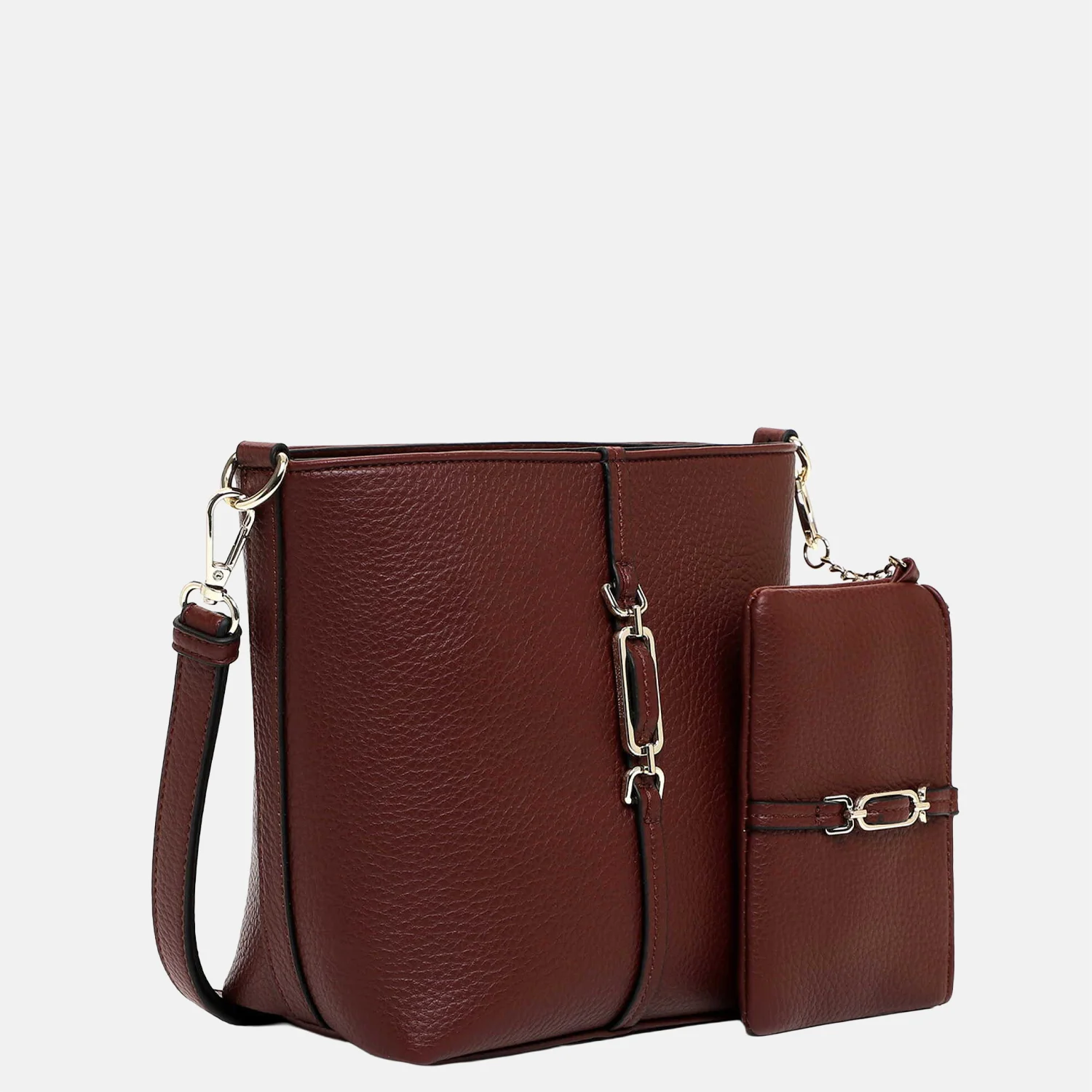 Emily & Noah Lewe crossbody tas wine bij Duifhuizen